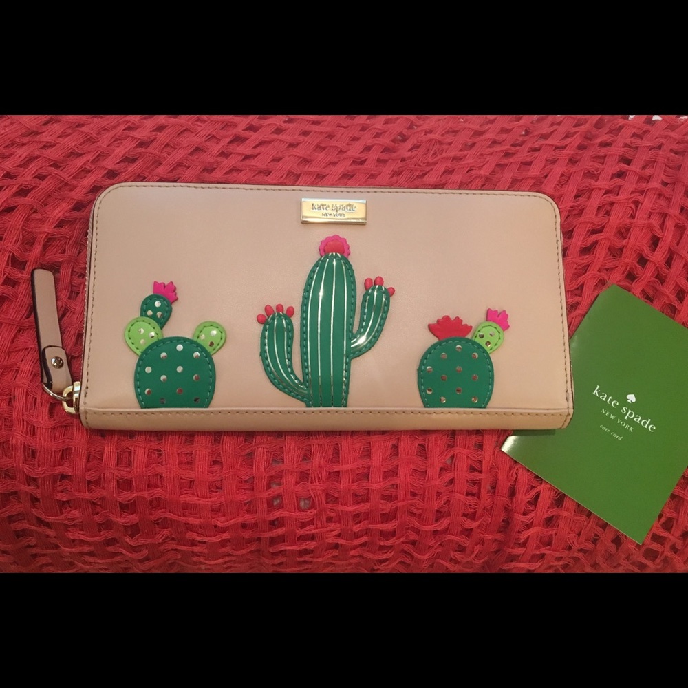 Kate Spade ♠️ Cactus 🌵 Wallet